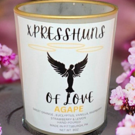 AGAPE - VEGAN SOY WAX CANDLE